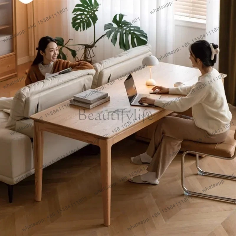 

X4 Large Writing Executive Desk Office Drawers Luxury Storage Executive Desk Strong Wood Mesa Para Computador Home Furniture