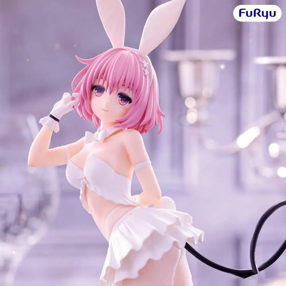 Hot Sale In Stock FuRyu BiCute Bunnies To LOVE-Ru Darkness White Ver Momo Belia Deviluke Figure Anime Model Gift