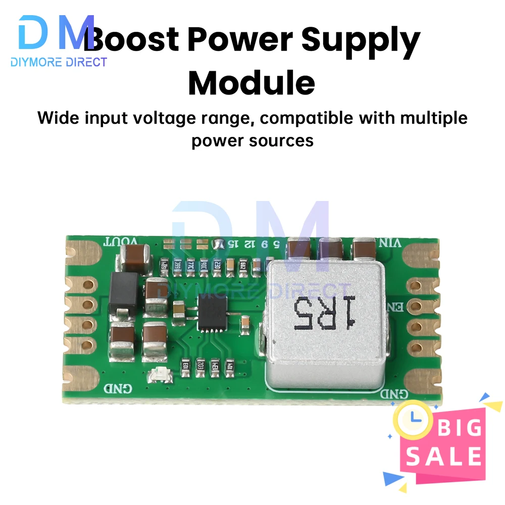 DC-DC Step up Module 3-14V to 5V/9V/12V/15V MP3429 Boost Power Module Lithium Battery Boost Module 21A