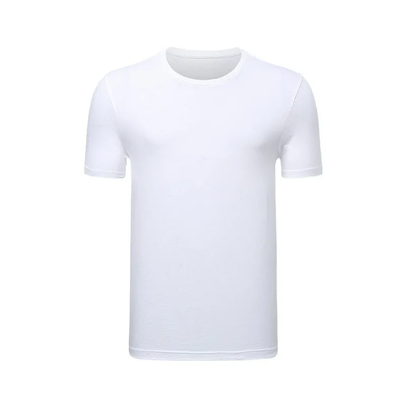 170G Heavyweight Pure Cotton Short Sleeve T-Shirt Men's Casual Top