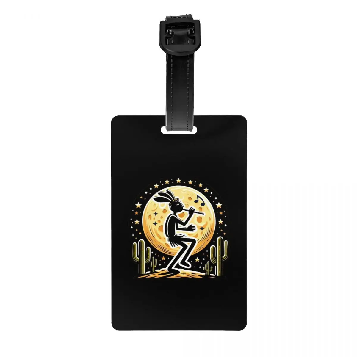 

Изготовленные на заказ африканские племени индейские багажные бирки Kokopelli для чемоданов, модные багажные бирки, конфиденциальная обложка, имя, удостоверение личности