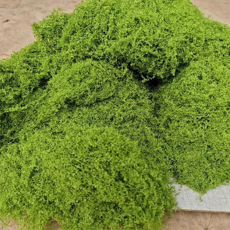 グリーンフェイクモスDIYクラフトグラス人工モスフェイクプリ - Sphagnum Moss Dry のレビューと価格