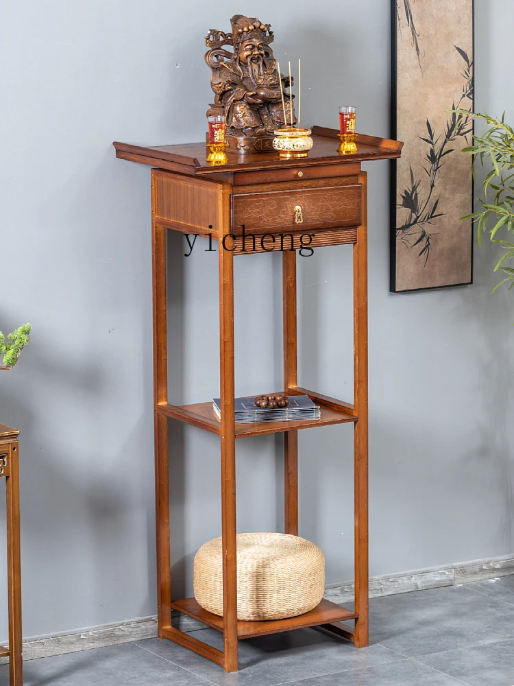

FY Altar Incense Case Home Buddha Offering Table Standing Cabinet Buddha Altar Cabinet Worship Altar