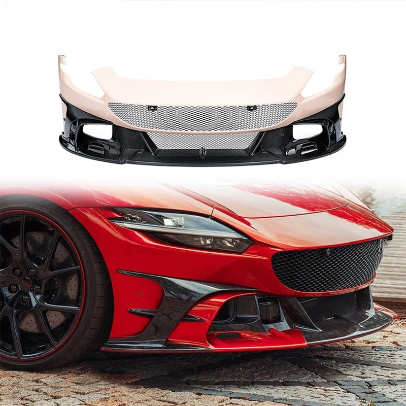 Hot Selling Dry Carbon MS Style Front Bumper Roma