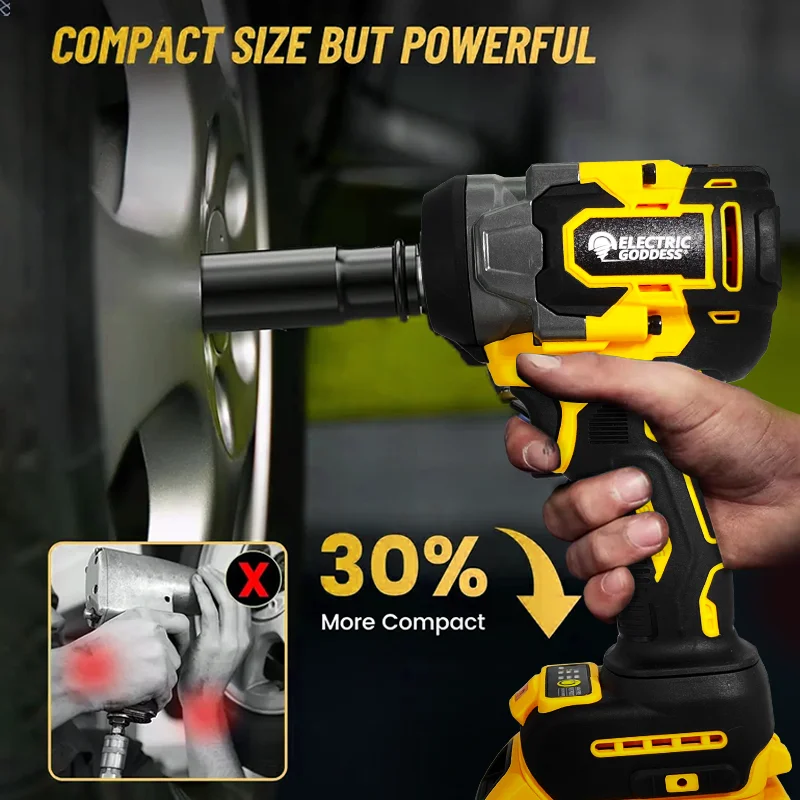 Bezszczotkowa bogini elektrycz – Electric Impact Wrench 800Nm recenzja i cena