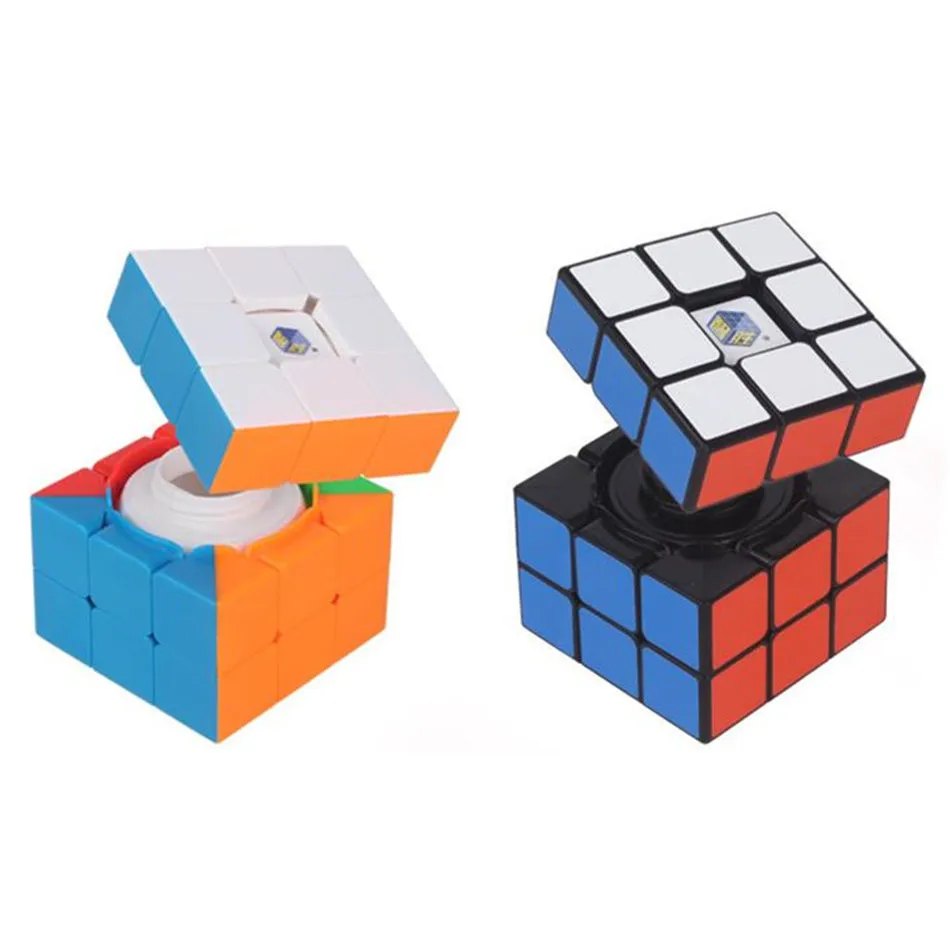 YUXIN profestional 3x3x 3 kuferek na skarby magiczna kostka Puzzle do układania na czas 3x3 niespodzianka Cube zabawki edukacyjne prezenty 66mm