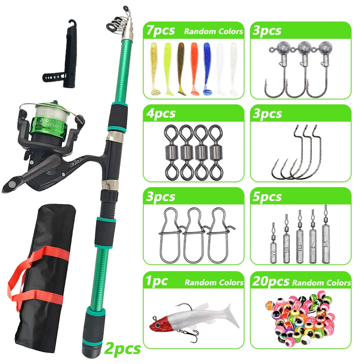Spinning Fishing Rod Reel Comb - Fishing Equipment Online recensione e prezzo