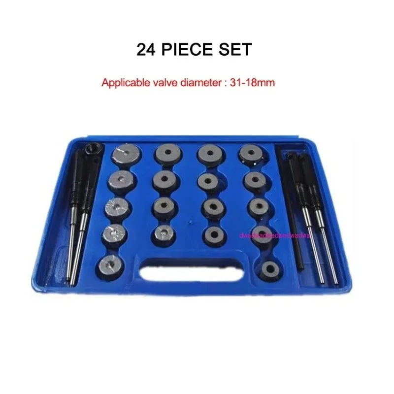 

Motorcycle Valve Tool Valve Seat Reamer Motorcycle Repair Cutter Automobile repair Valve Tools Set Fit 21pcs 23pcs 24pcs set