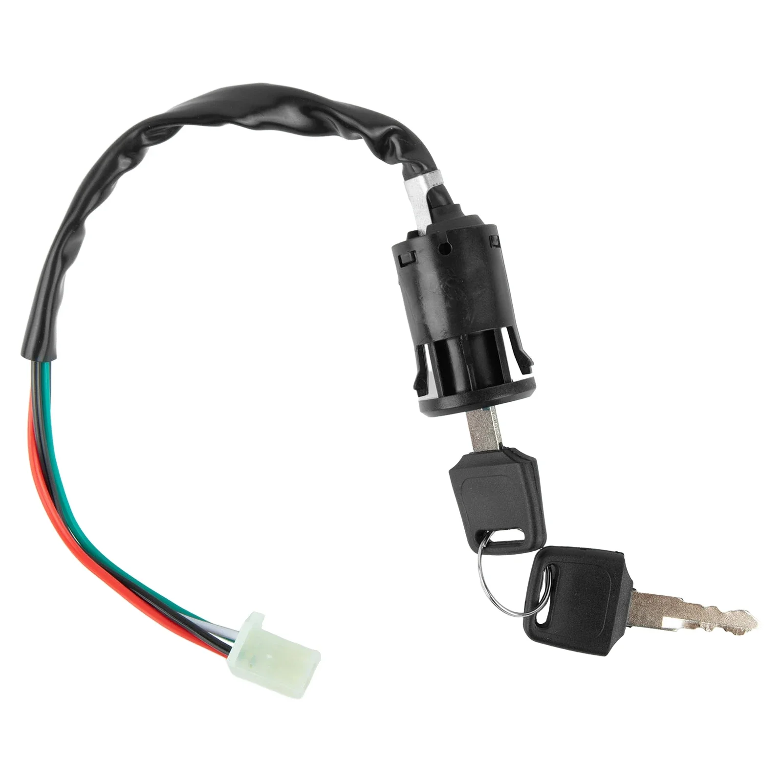Motorcycle Electrical Switch 2 Key 4 Wire For ATV Quad Dirt Bike Electric Motorcycle Go-Kart On/Off Tool Motorcycle Accessories