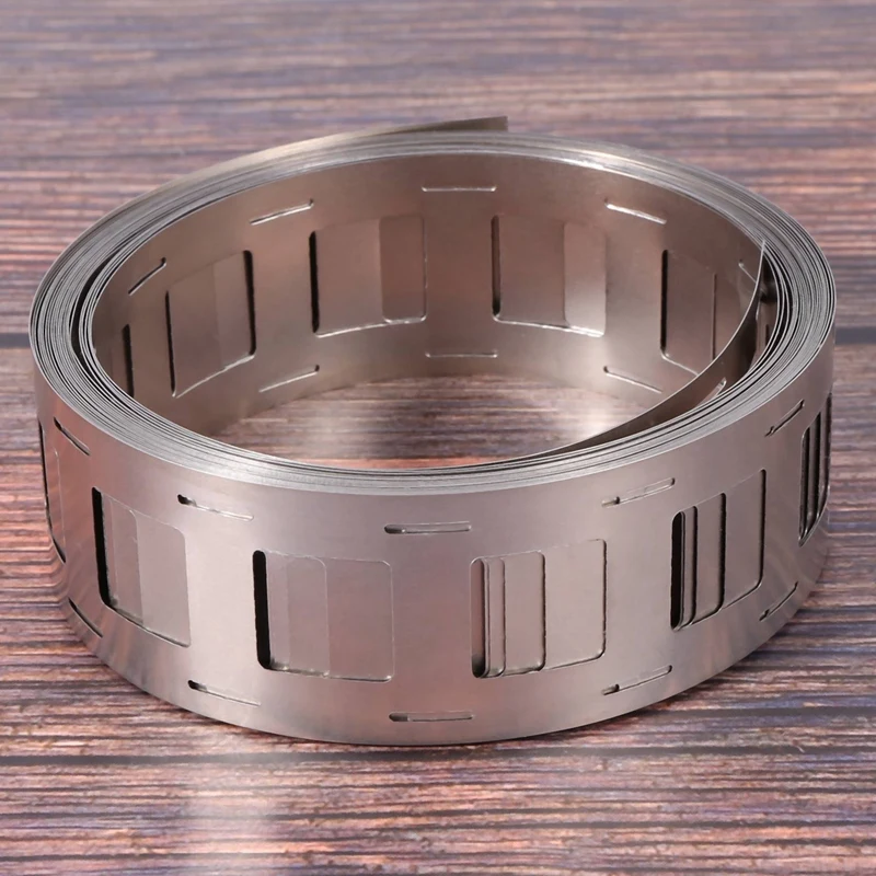 2X 5M sangle en Nickel 0.15X27mm batterie au Lithium bande de Nickel Lithium-Ni plaques Batteries utilisées pour le paquet 18650