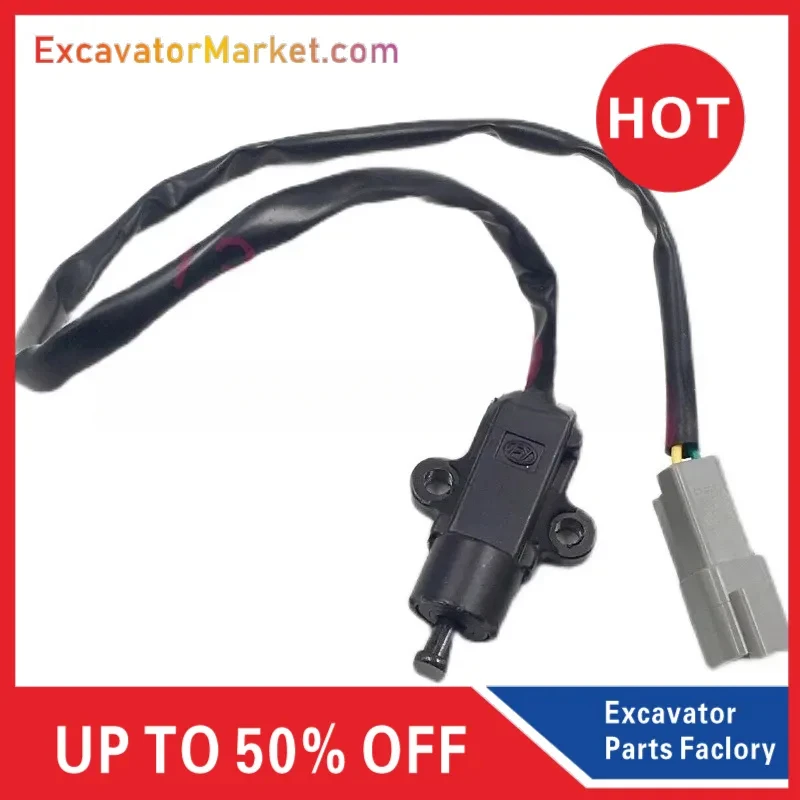 

For Excavator Parts Carter E305/306/307E2 Micro Movement Hydraulic Safety Lock Micro Switch Pilot Lock Switch