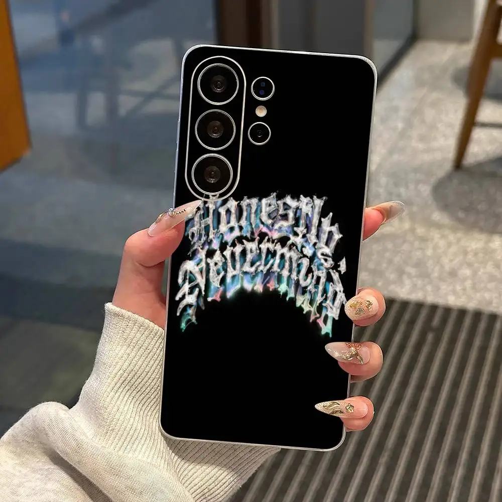 Coque de téléphone transparente « Honestly Nevermind New Album Drake » pour Samsung S25, S24, S21, S22, S23, S30, Ultra, S20, Plus, FE, Note, 10, 9, 5G