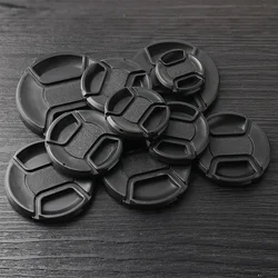 Camera Lens Cap 40 5mm 49mm 52mm 55mm 58mm 62mm 67mm 72mm 77mm 82mm Snap on Front Lens Cap for Camera High Quality 1PC