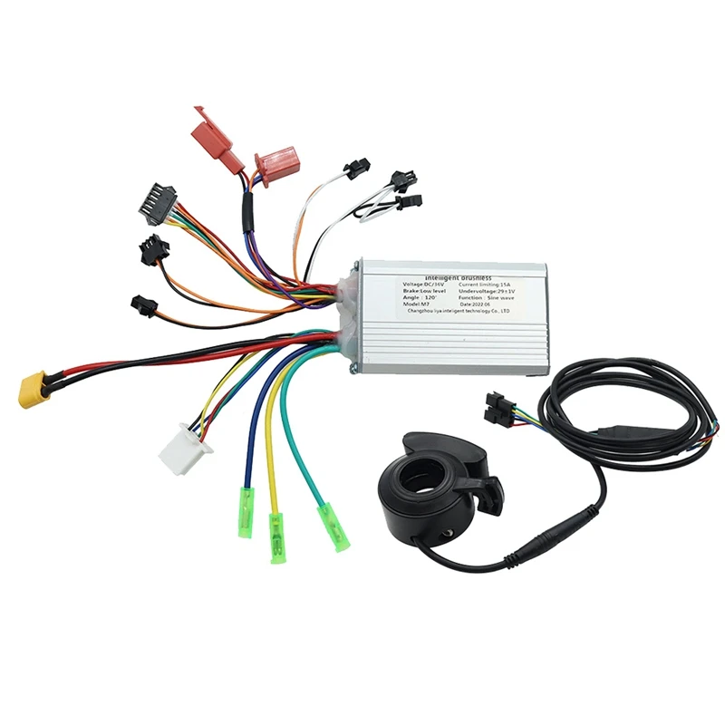 36V 15A Brushless Controller Motor+Accelerator Kit For Xiaomi Electric Scooter Speed Regulator Scooter Replacement Parts