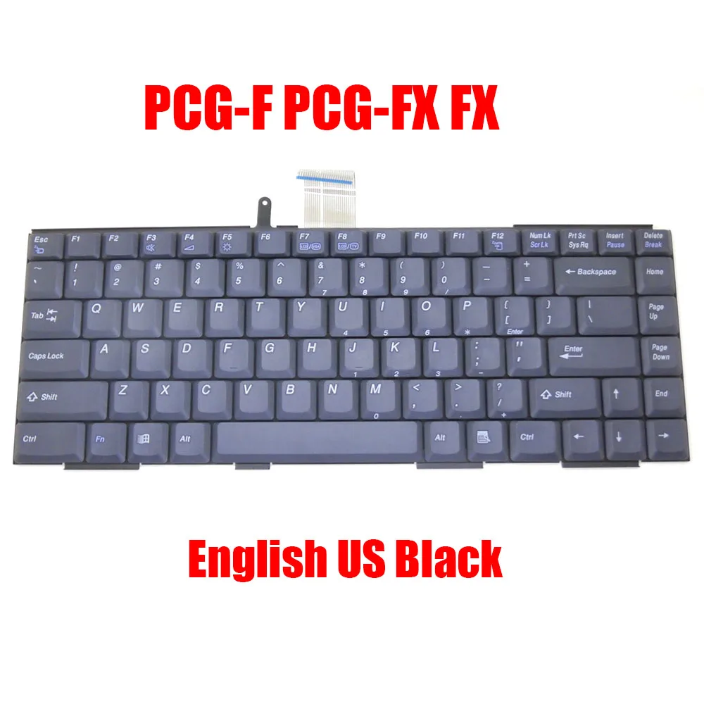 

Laptop Keyboard For SONY PCG-F PCG-FX FX PCG-FXA FXA NSK-S2001 99.N1782.001 147664712 English US Black New