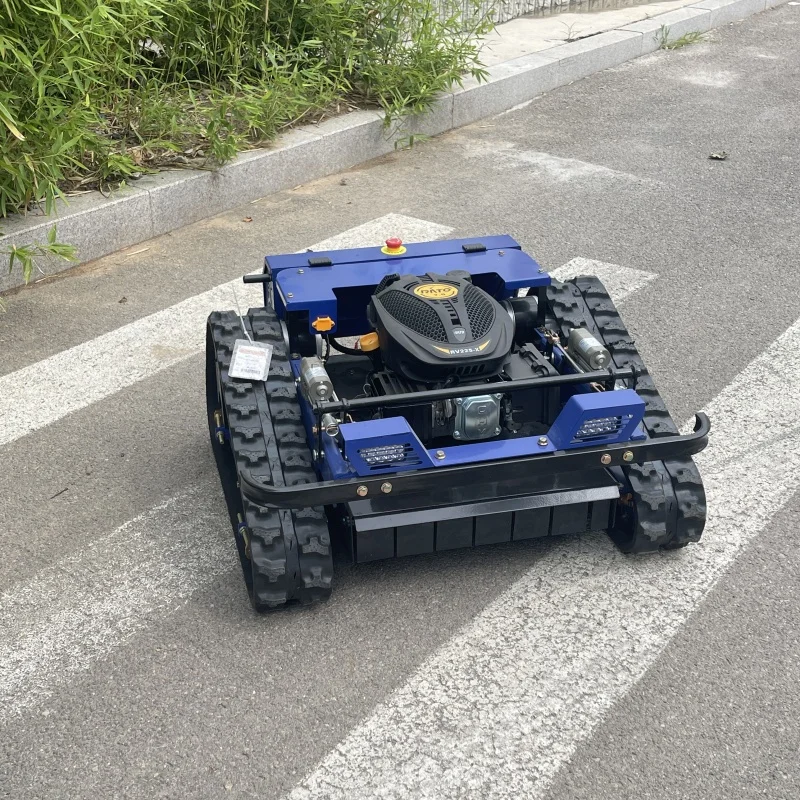 맞춤형 정원 관리인! 모든 지형 제로턴 잔디 깎는 로봇, 정원 원격 제어 잔디 깎는 기계 농업 도구