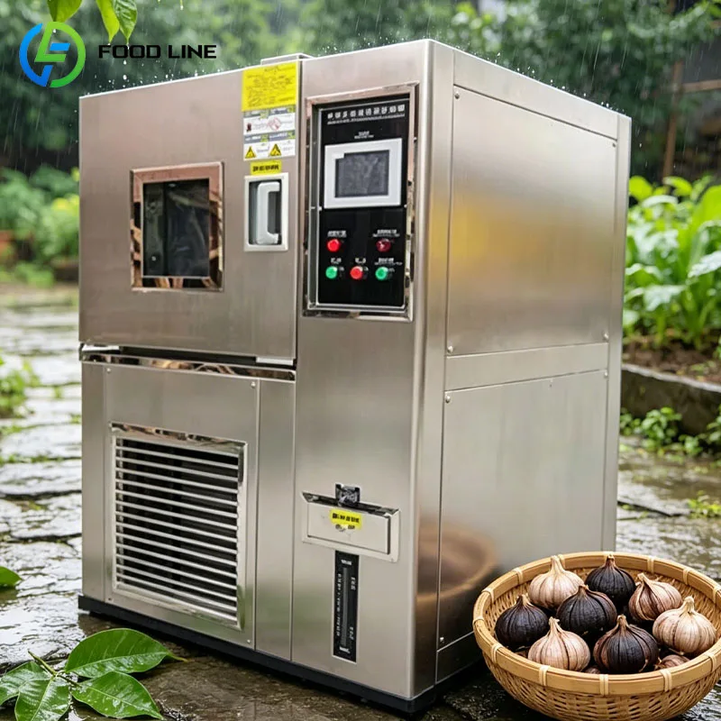 Black Garlic Fermentation Machine Industrial Fermentation Chamber Smart Aging System Stainless Steel Food Use Customized