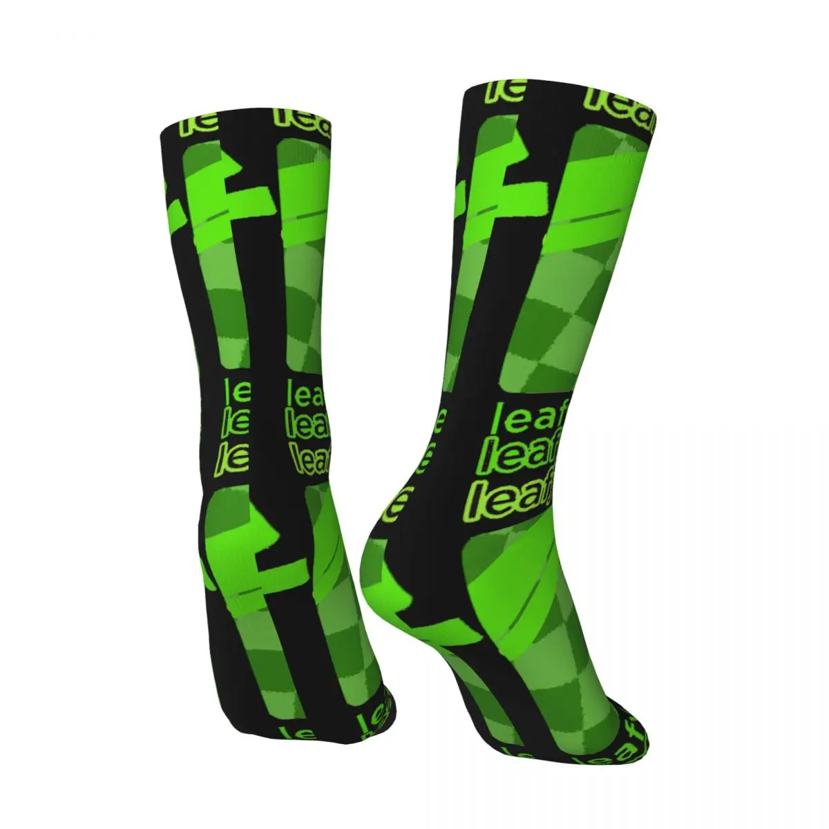 Funny Crazy compression Sock for Men Aikon Bfb Leafy Hip Hop Harajuku Battle for Dream Island BFDI 4 and X Happy Boys Crew Sock