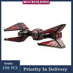 Space Movie TIE Model Spider Building Blocks Fighter MOC Interceptor Collection Toys Gifts