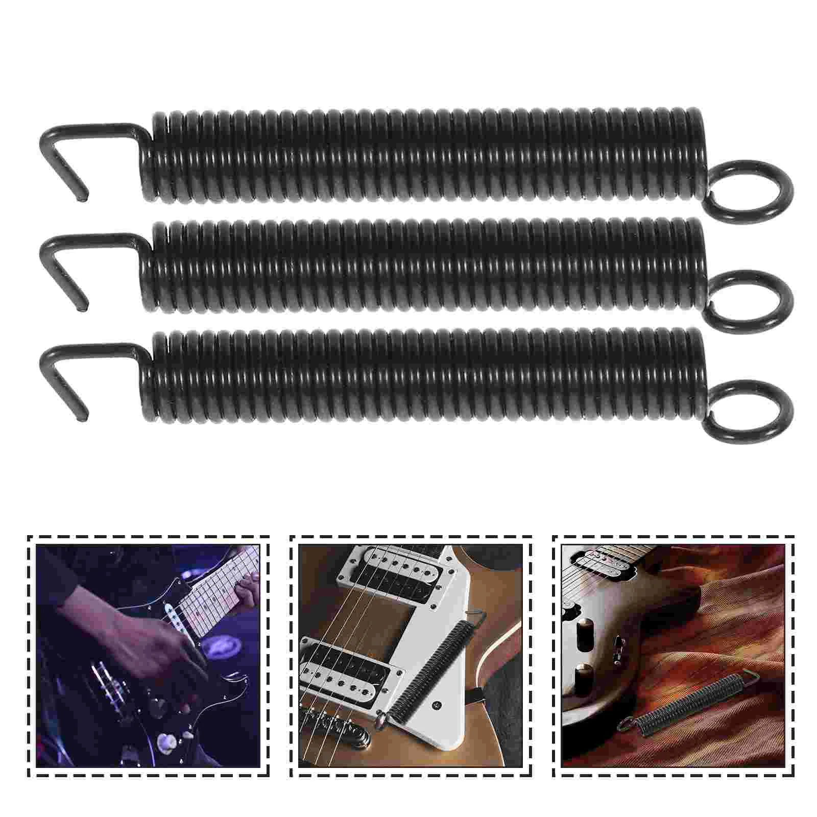 

3 Pcs Electric Guitar Accessories Springs for Instrument Tremolo Parts Accessory Bridge Extension Single Shake Acoustic