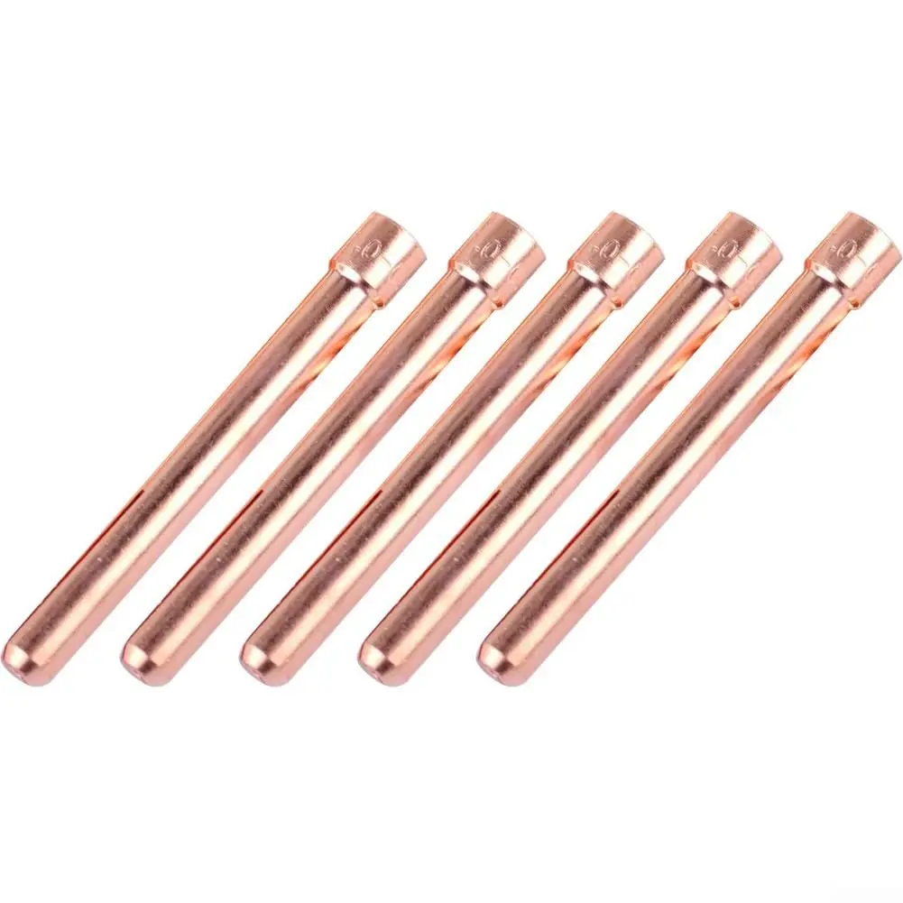 Electrode Chuck for WP17 WP18 WP26, Electrode Holder for TIG Welding Torch, 1.0/1.6/2.0/2.4/3.0/3.2mm Collet Size, 3.2mm 0.126in