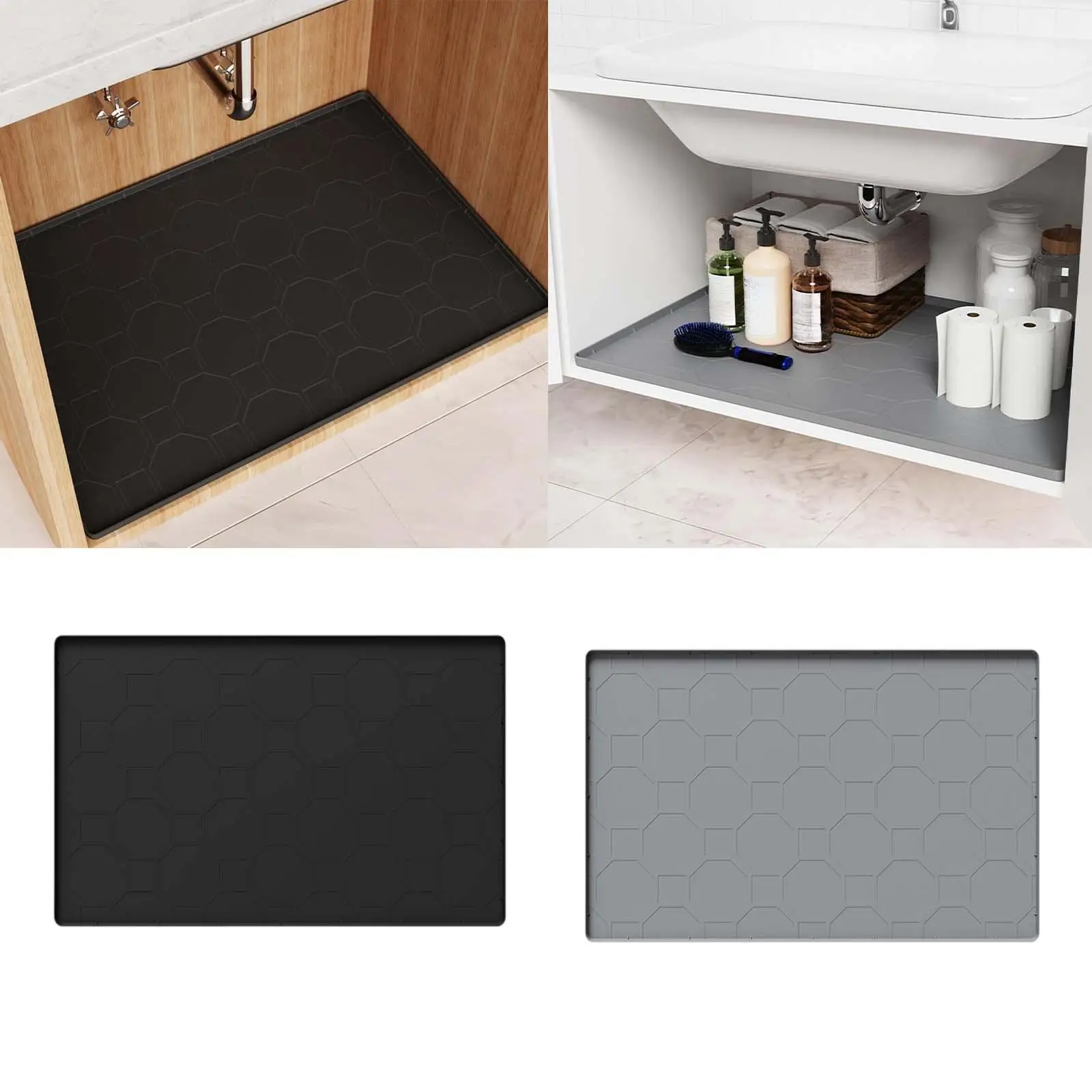 

Коврик под раковину для кухни Гибкий универсальный противоскользящий защитный коврик