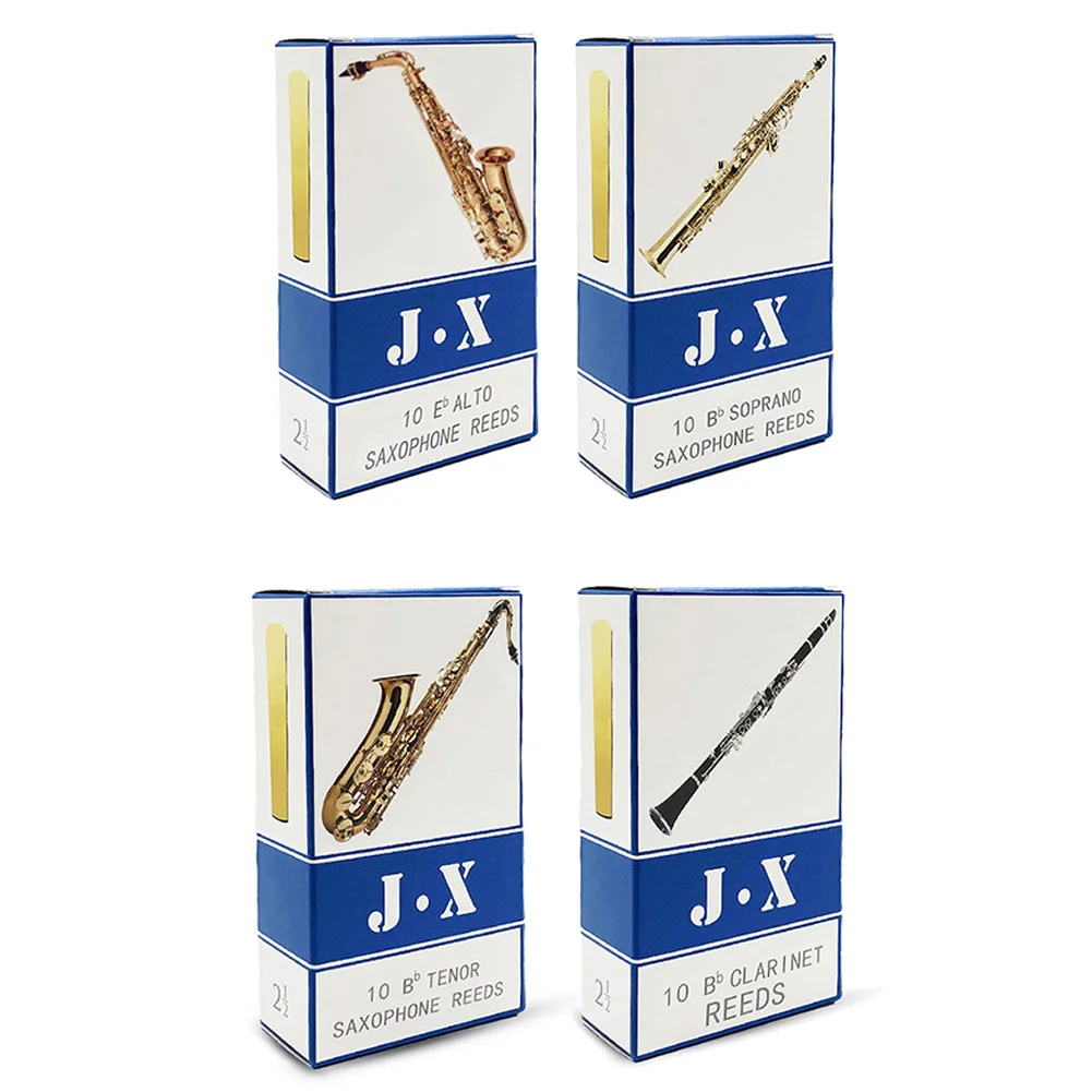 Reeds Saxophone Reeds Strength 2.5 Tenor 10 Pcs 10 × Reeds 100% Brand New For Alto Soprano For Alto Soprano Tenor High Quality