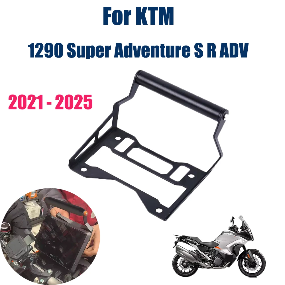 

GPS Navigation Plate Bracket Support Phone Holder Stand For KTM 1290 Super Adventure S R ADV 2021 - 2025 Motorcycle Accessories