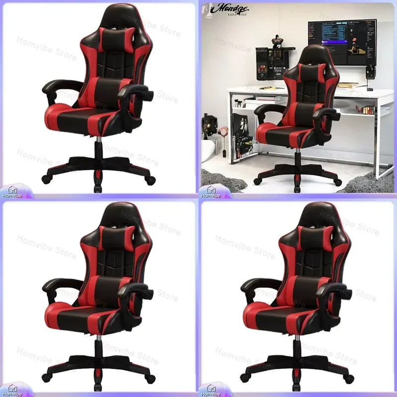 gaming-chair-with-massage-function-cooling-mesh-backrest-adjustable-height-ergonomic-racing-style-swivel-office-chair-with