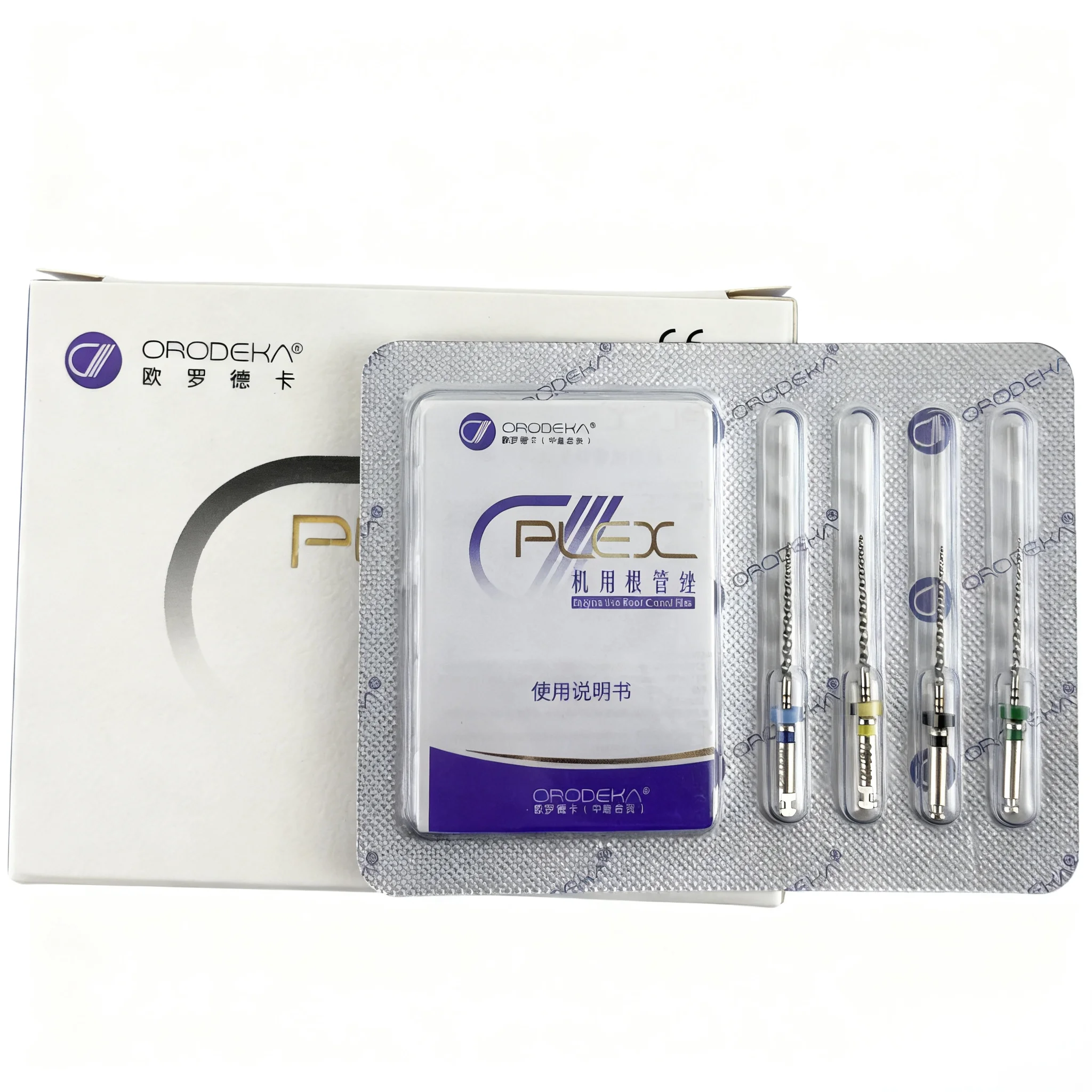 

40 Pieces/10 Sets ORODEKA Endodontic Files Dental Dentistry Machine Large Taper Heat Activated Root Canal File Endodontic Files