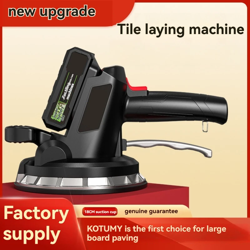 Mesin pemasang ubin daya tinggi kapasitas hisap 250KG alat penghisap vakum vibrator pengatur ketinggian ubin otomatis