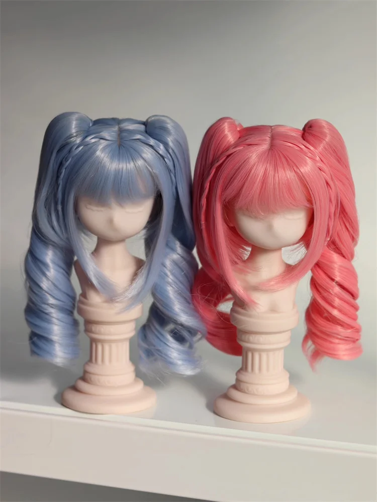 

BJD Doll Wigs Long Hair For 1/3 1/4 1/6 MSD MDD TF DD Yosd Wavy Hair Accessories