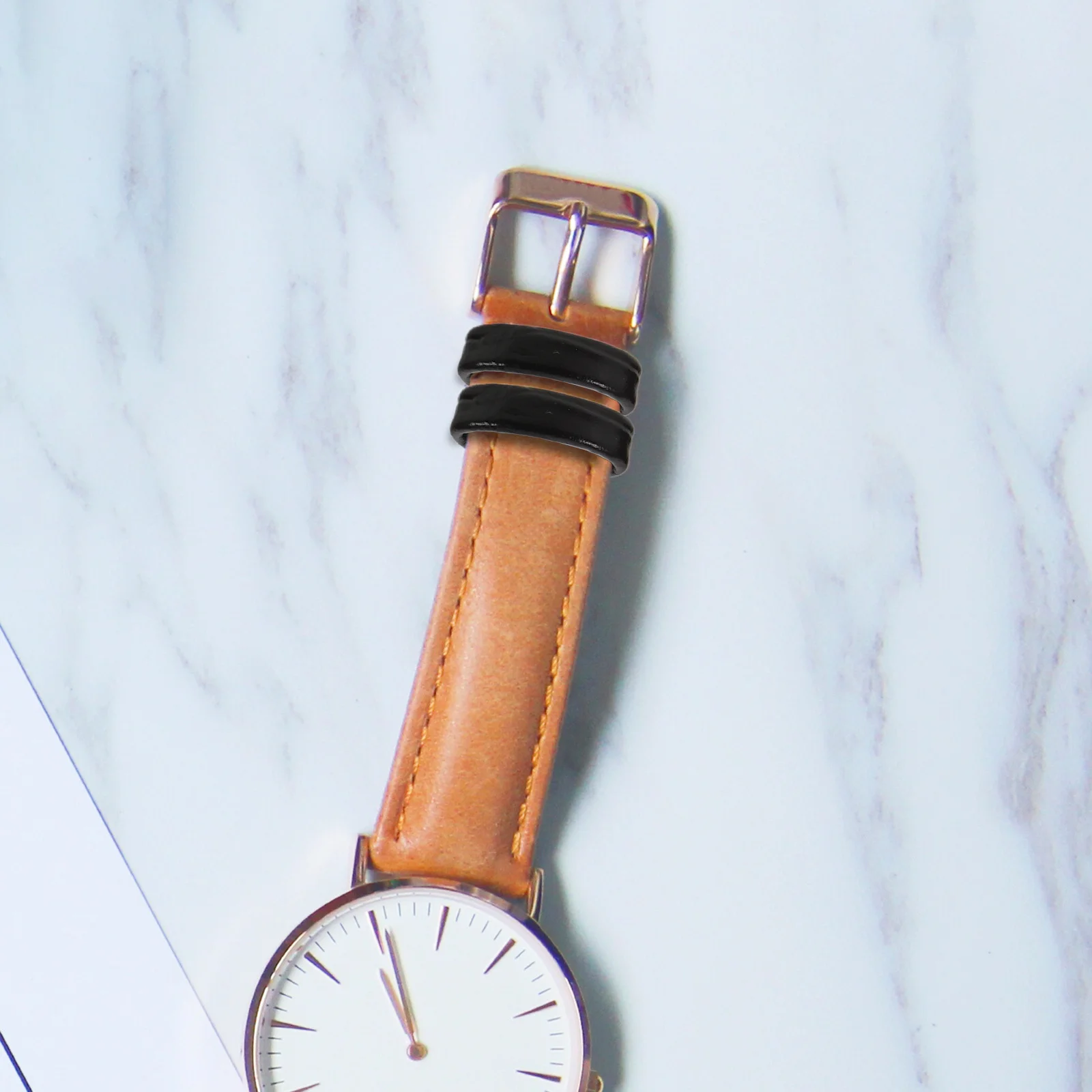 ห่วงสายนาฬิกา 40 ชิ้น ขนาด 10 มม. 12 มม. แหวนยึดสายนาฬิกาสำหรับเปลี่ยน ใช้งานได้ปลอดภัย