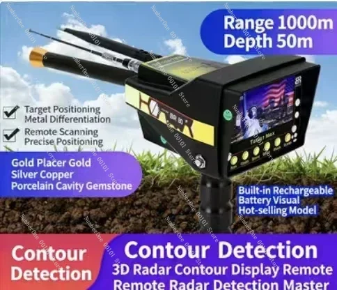 Fully assembled BR System 80 professional and metal detector geo-locators for exploration