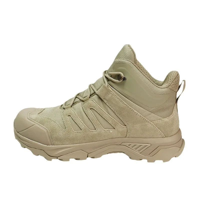 Outdoor Hiking Shoes in The Breathable Combat Boots Wear-resistant Tactical Plus Size Desert Training for Men and Women