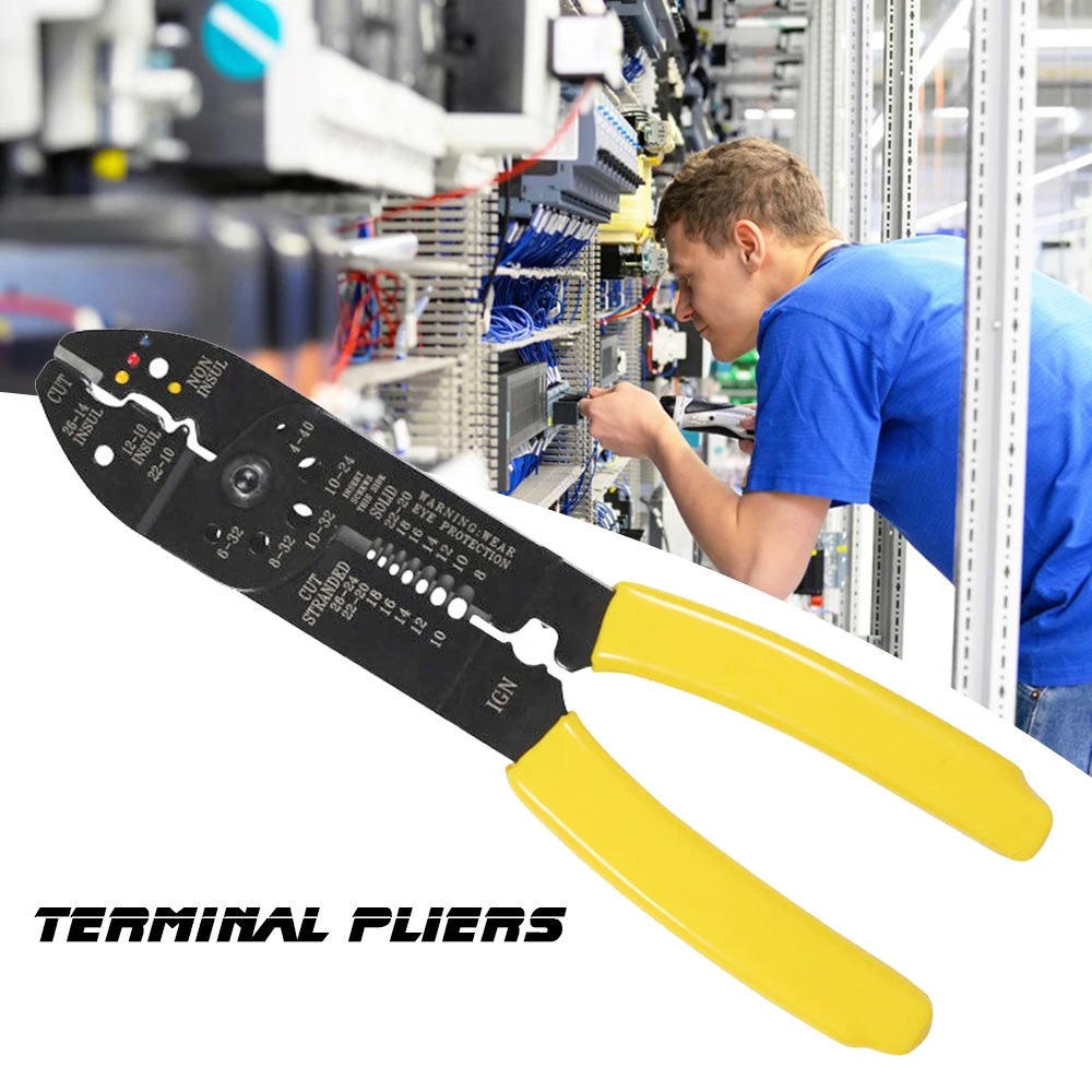 HOT Peeling Pliers Crimping Multifunctional Pliers Crimping Tool Wire Stripper For Electrician Cable Wire High Quality Pliers