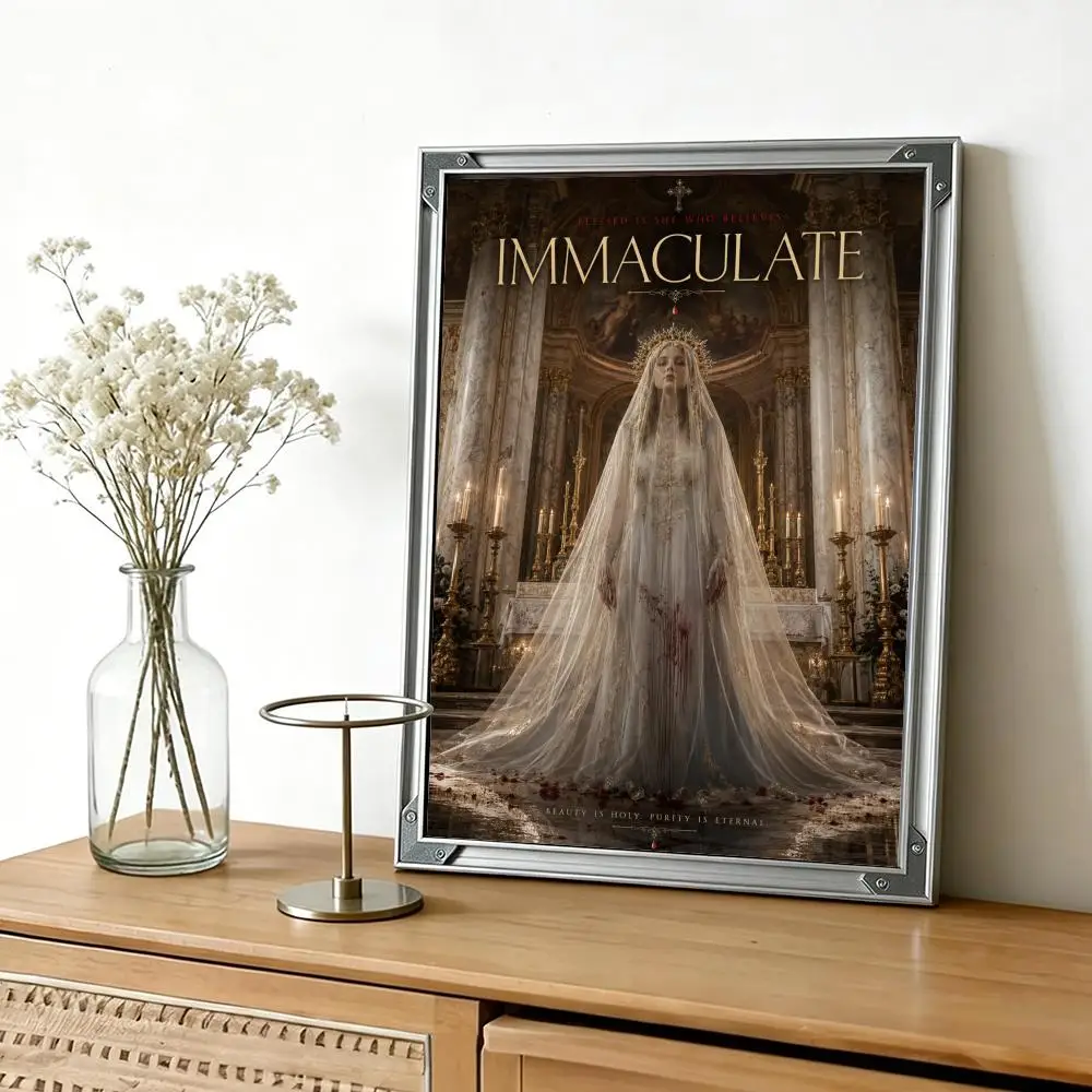 movie I-Immaculate Poster Artistic Stylish Wall Art for Home Office Bar Decor Living Ro hot  Reusable