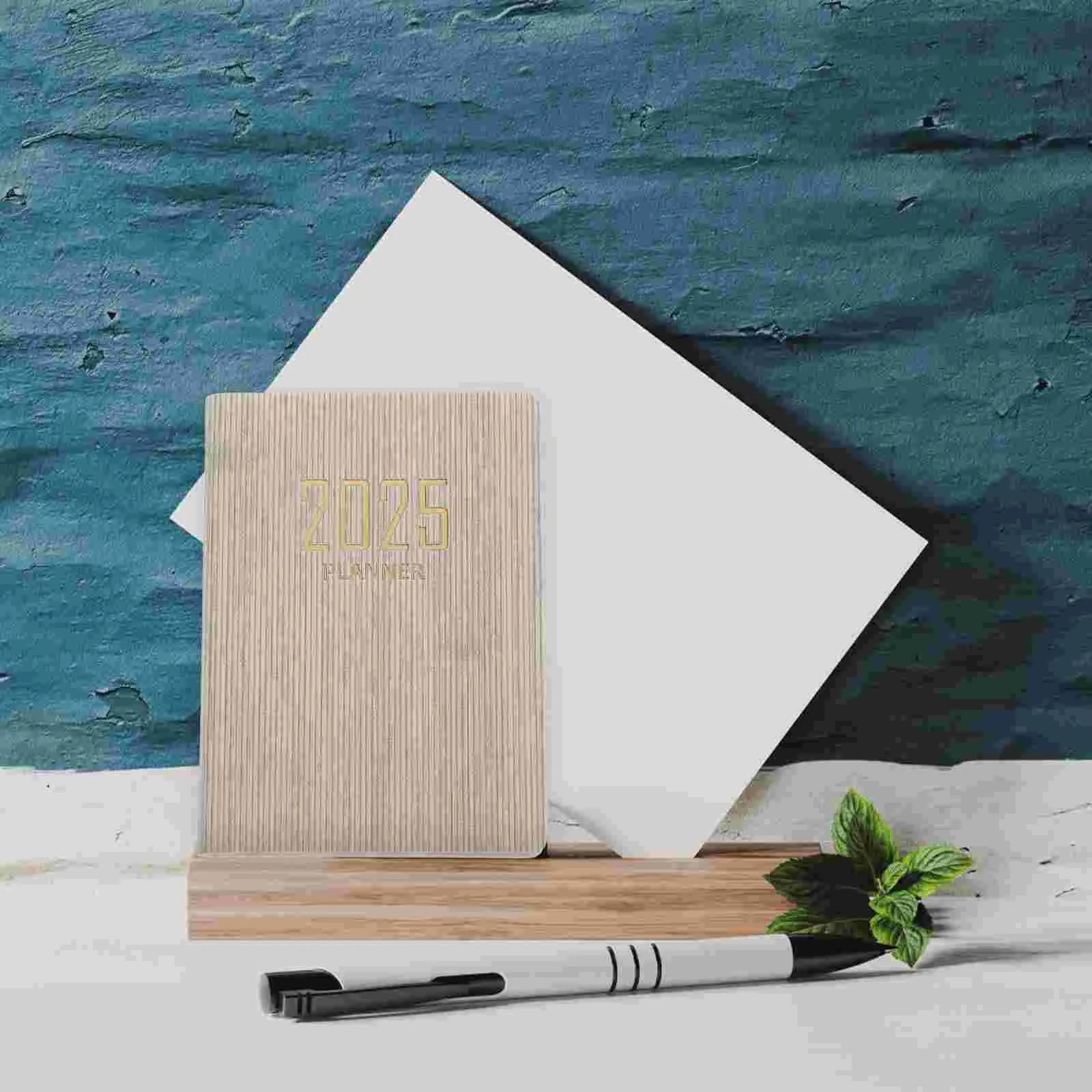 جدول 2025، كتب مخططة محمولة، منظم منزلي، دفاتر ملاحظات للكتابة الأكاديمية المريحة