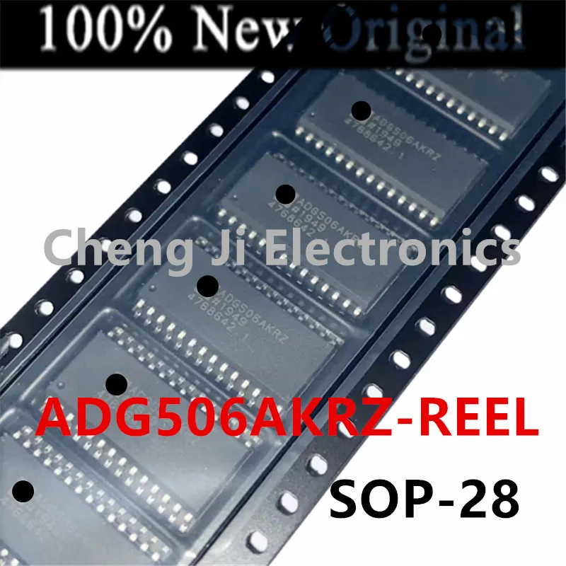 5PCS/Lot   ADG506AKRZ   ADG506AKRZ-REEL   ADG506   SOIC-28   New original 16 channel analog multiplexer chip