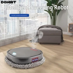 Akıllı Robot 3 In1 kuru islak süpürme paspas robotlu süpürge şarj edilebilir akıllı Mop Robot sprey temizleyici ev Mop Robot