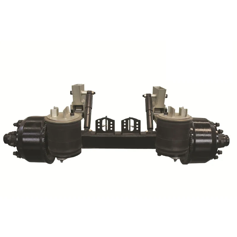 TRAILER AIR BAG SUSPENSION WITH AXLES TRAILER PARTS FACTORY AIR SUSPENSION USED FOR TRUCK SEMI TRAILER