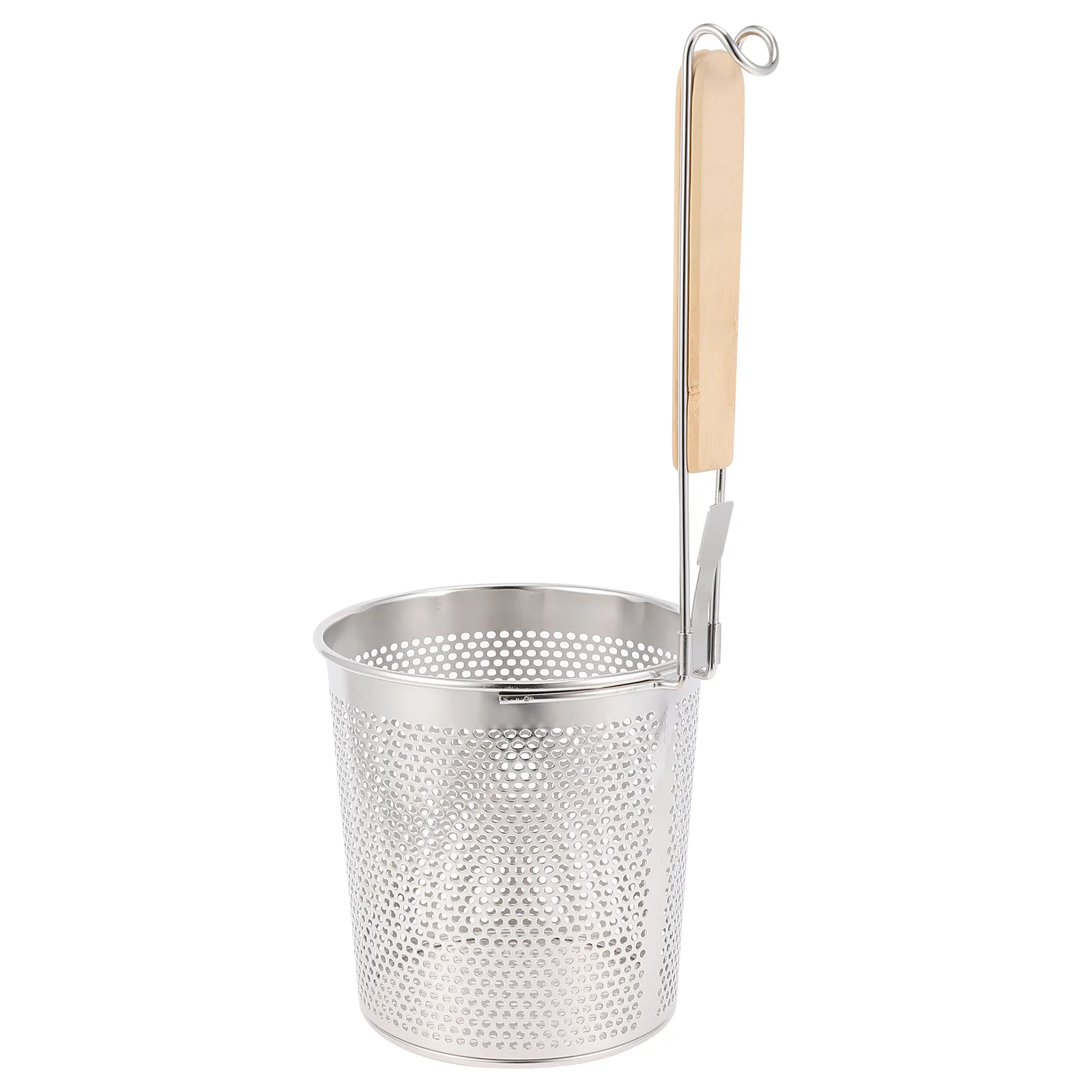 Stainless Steel Noodle Sifter Colander Kitchen Tool Handheld Sieve Straining Basket Pasta Ladle Skimmer Cookware Utensil