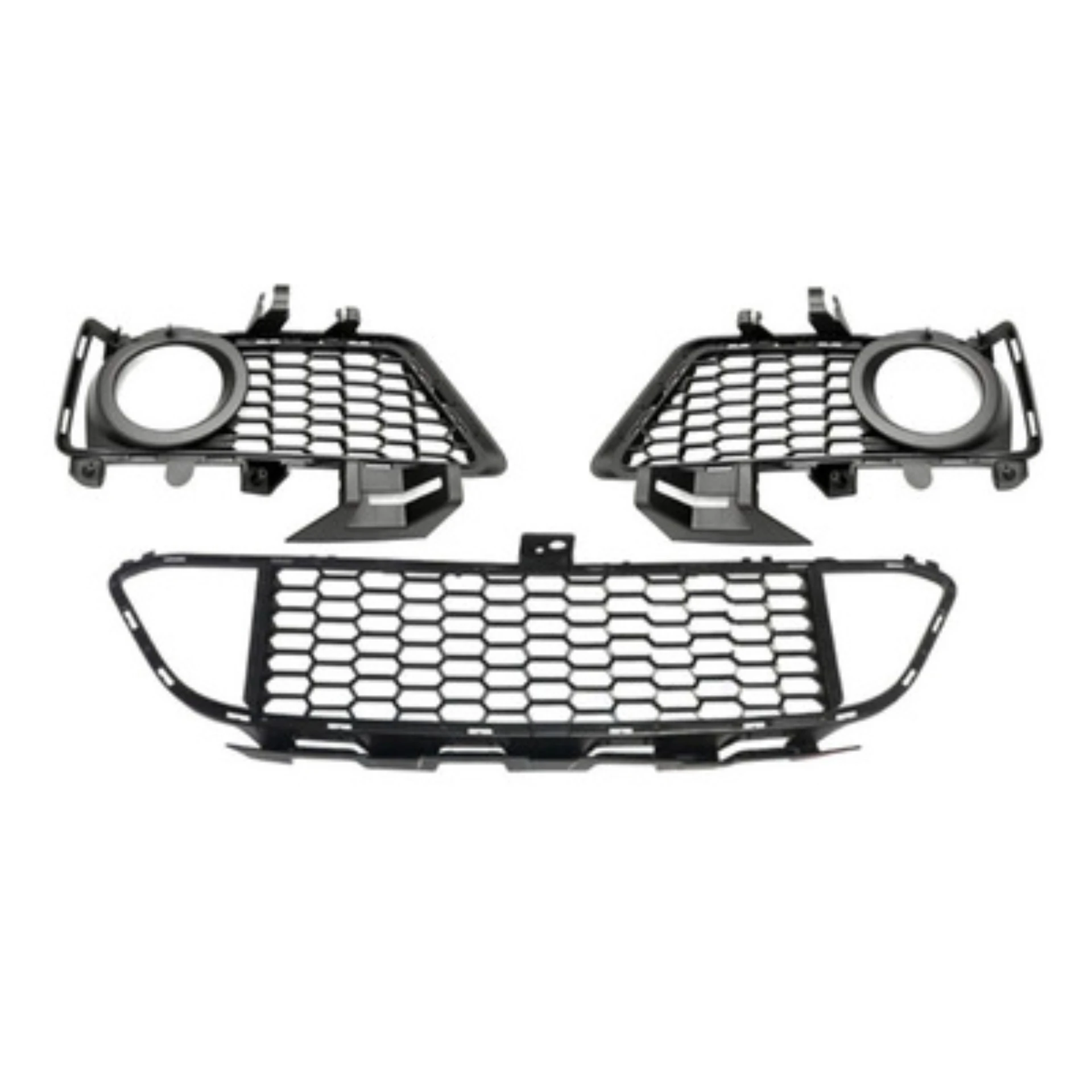 Front Fog Lamp Frame For BMW 3 Series M Sport 328 318 320 325 330 F35 F30 Front Bumper Grille Car Accessories