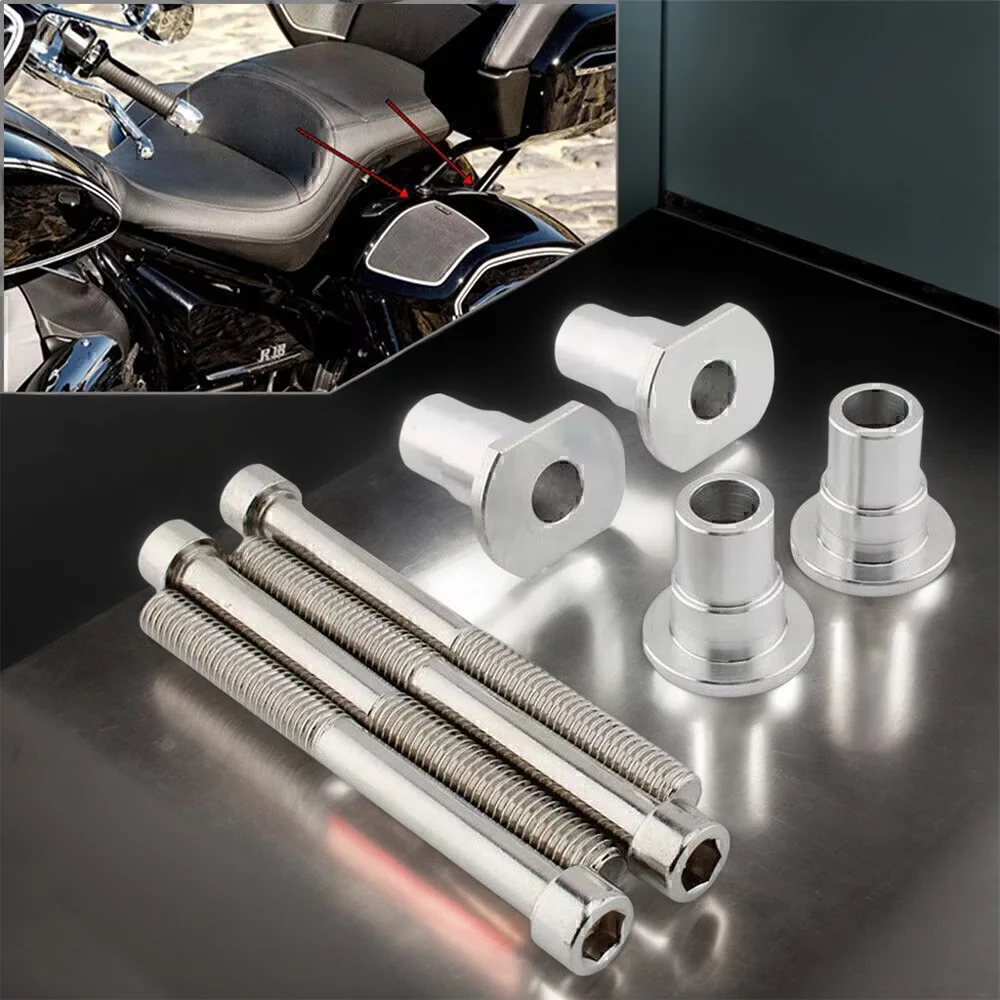 

R 18 Motorcycle Toolbox Adapters Rear Passenger Backrest Mounting For BMW R18 Classic 2020 2021 2022