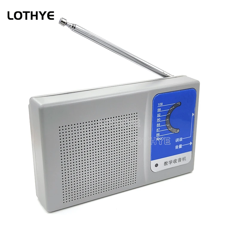 DIY FM Radio Soldering Kit High Sensitivity CD9088 CD2822 FM Radio Receiver DIY Electronic Kit 88MHz-108MHz Assembly Practice