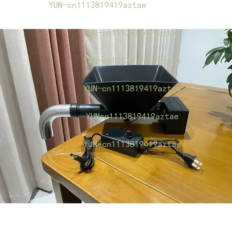 Speed Adjustable Feeder Hopper for Powder & Granule Feed CSpeed Adjustable Mini Feeder Hopper olor Masterbatch Feeding Equipment