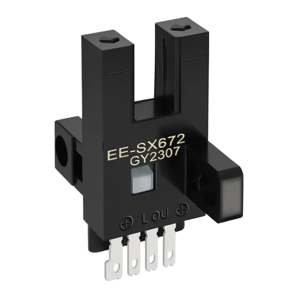 Photoelectric Slotted Sensor U Shaped Design for For conveyor Line Monitoring Elevator Control and Printing Machine Use