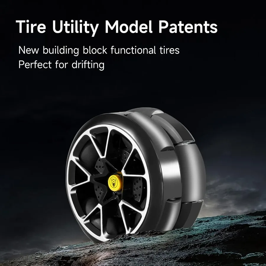 Supercar-bouwsets met eenvoudig drijvende wielen Afstandsbedieningsfunctie Elektrische GullWing-deuren Collectible 1:10 schaalmodel