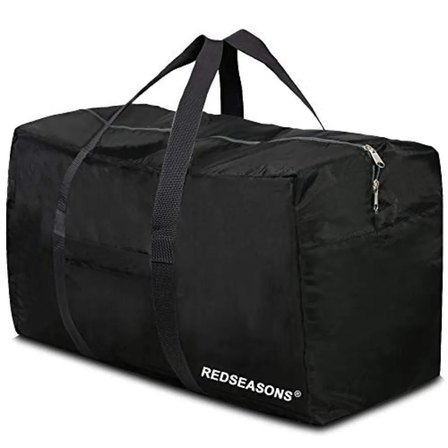 Extra Large Duffle Bag Lightweight, 96L Travel Duffle Bag Foldable for Men Women, Black