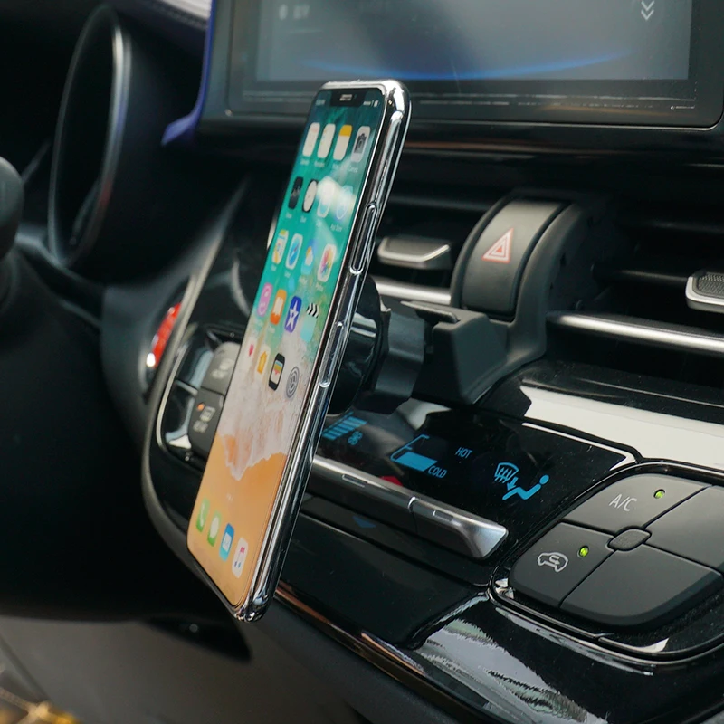 Magnetischer Auto-Handyhalter, GPS-Halterung, Handyhalterung, Lüftungsschlitz-Halterung für Toyota CHR C-HR 2018 2019 2020 2021 – Detail 3